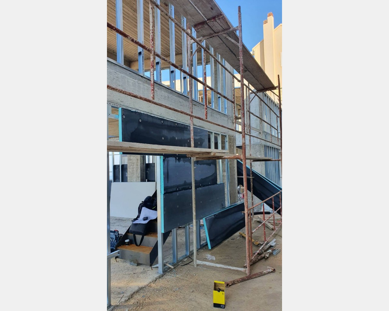 Έργο σε εξέλιξη_Ολοκλήρωση ημιτελούς κατασκευής στην Σαρωνίδα Αττικής